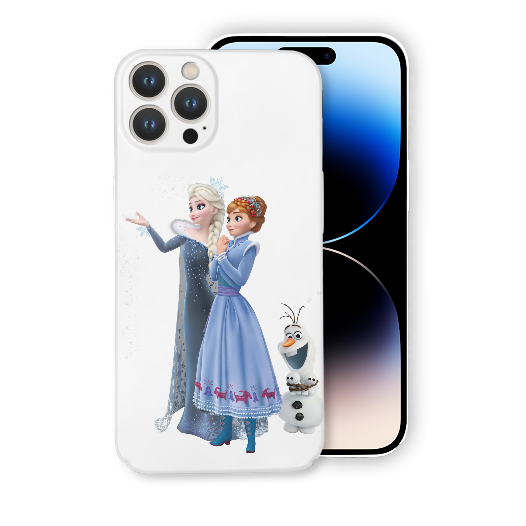 （画像用） アナと雪の女王 アンナ エルサ Frozen Anna Elsa 【iPhone 14シリーズ対応】ハードケース